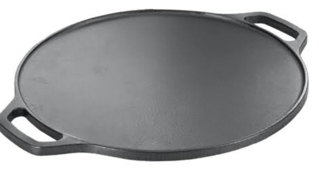 Cast iron Double Handle Dosa Tawa-11.5 inches, 9mm Thickness
