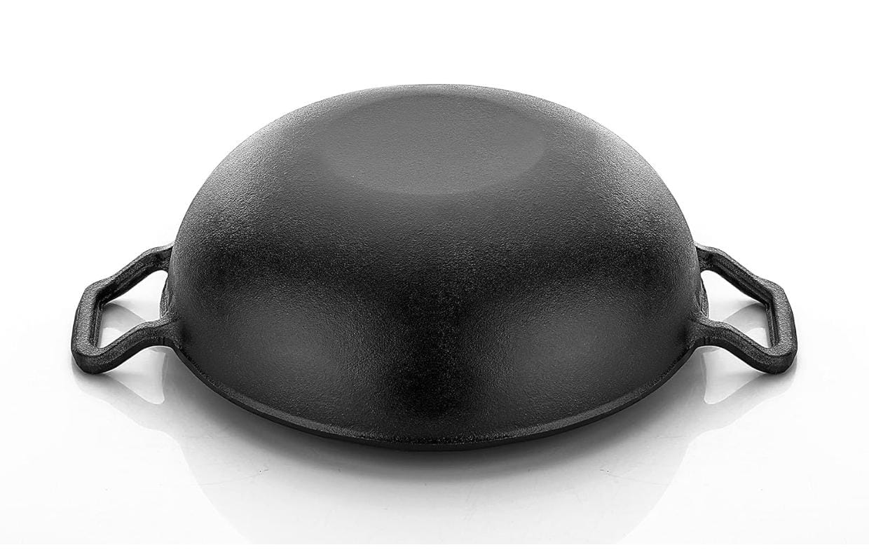 Cast Iron Branded Deep Kadhai-24cm