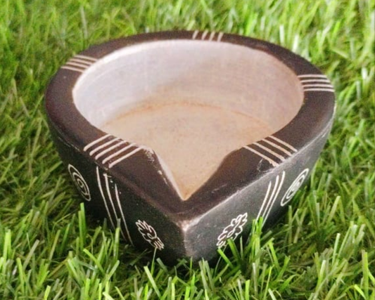 Soapstone Agal Vilakku - 2 Pieces