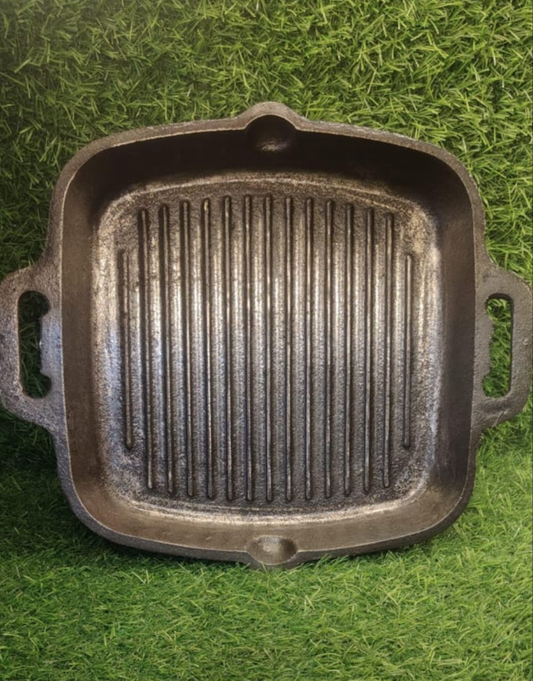 Cast iron Double Handle Grill Pan