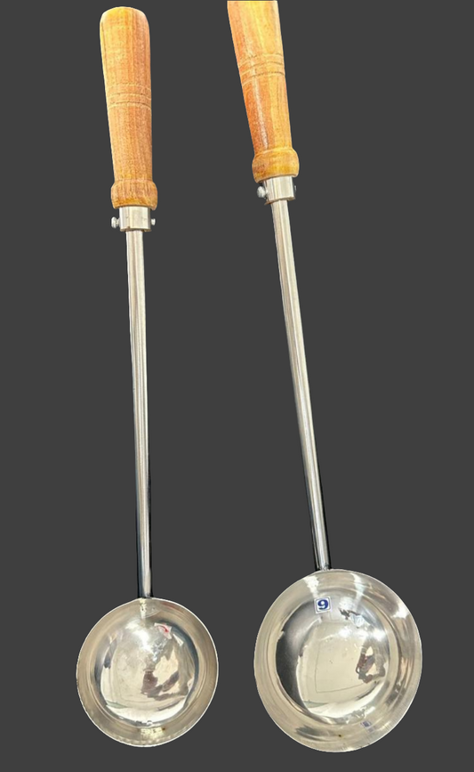 Wooden Handle Laddle-Commercial Use