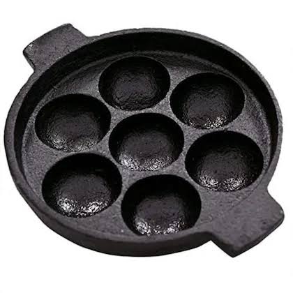 Cast iron Mini Paniyarakal - 7 Pit