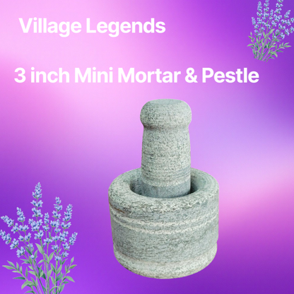 Mortar & Pestle Set-3 inch