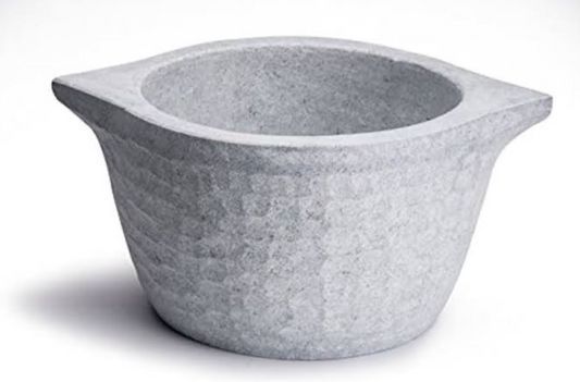 Soapstone Handmade Kalchatti-Seasoned
