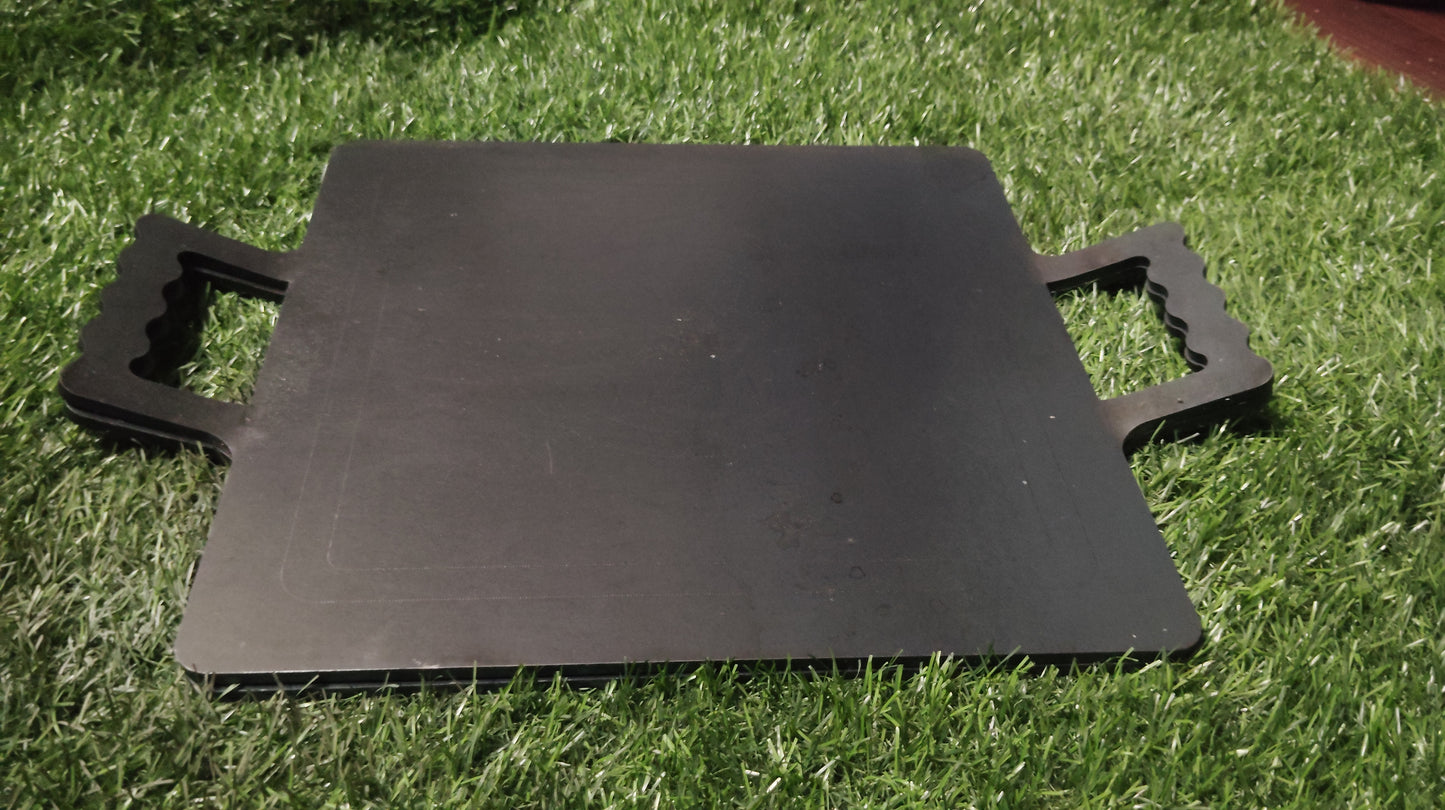 12 inch Square Iron Dosa Tawa-3.8Kg